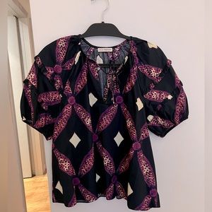 Ulla Johnson Arusi blouse top size 2